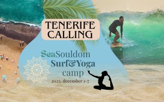 tenerife callaing surf yoga tábor